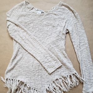 Fringe Knit Sweater